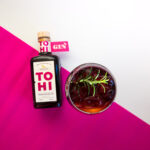 Tohi Aronia Infused Gin and aronia gin tonic cocktail