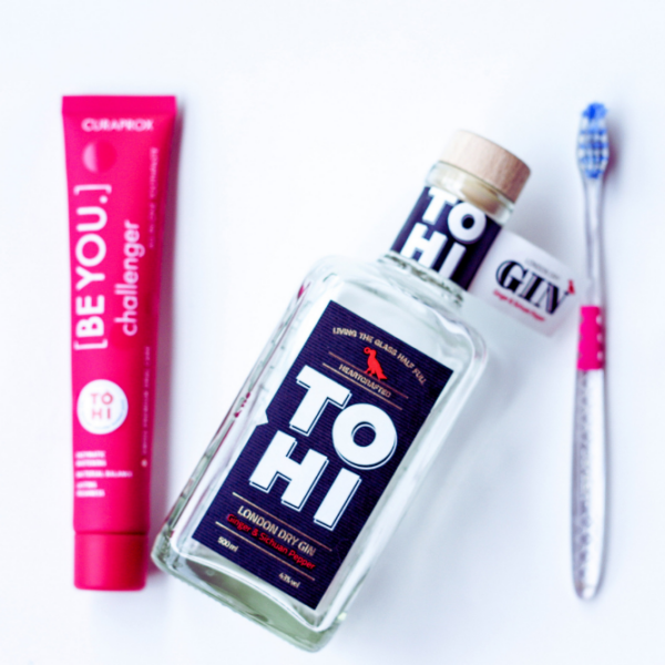 tohi toothpaste and gin