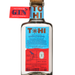 Navy Strength gin Admirals Reserve backside TOHI DISTILLERY